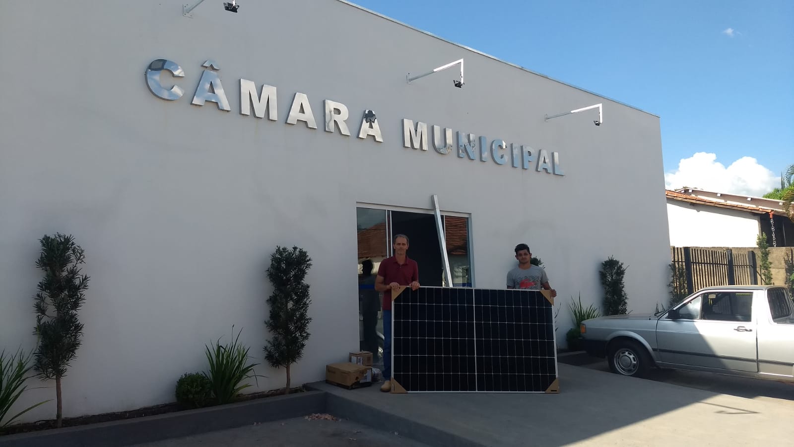 Câmara Municipal terá energia fotovoltaica