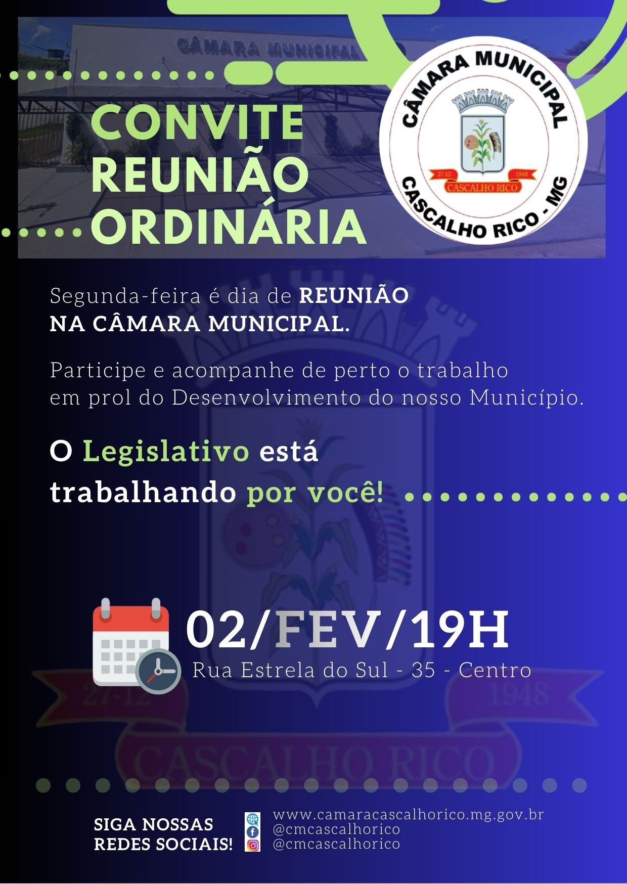 REUNIÃO ORDINÁRIA 2026