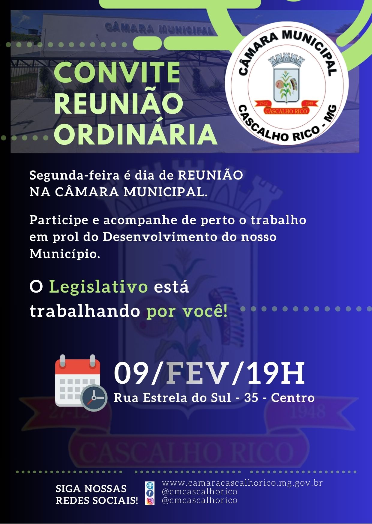 REUNIÃO ORDINÁRIA