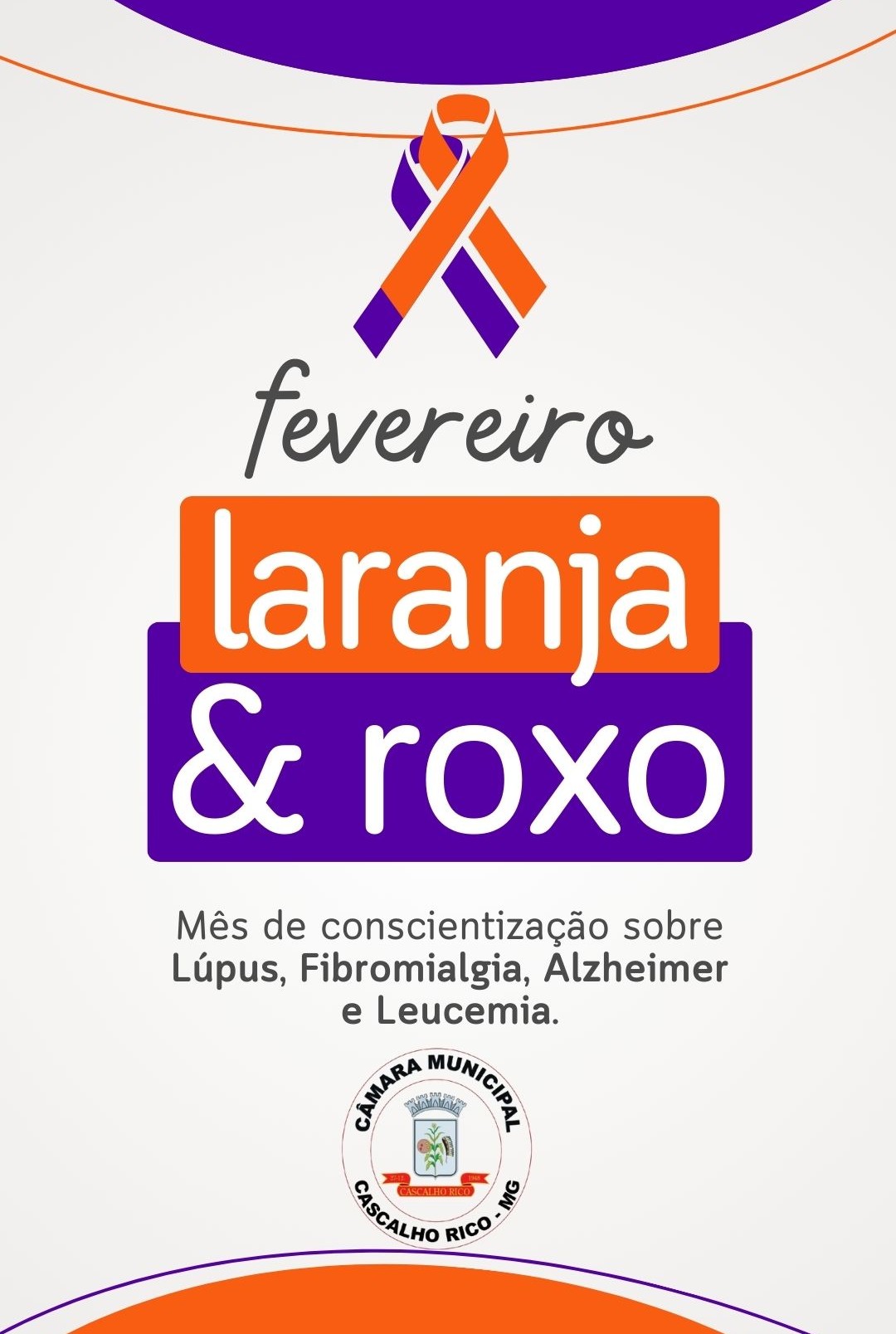 FEVEREIRO LARANJA E ROXO