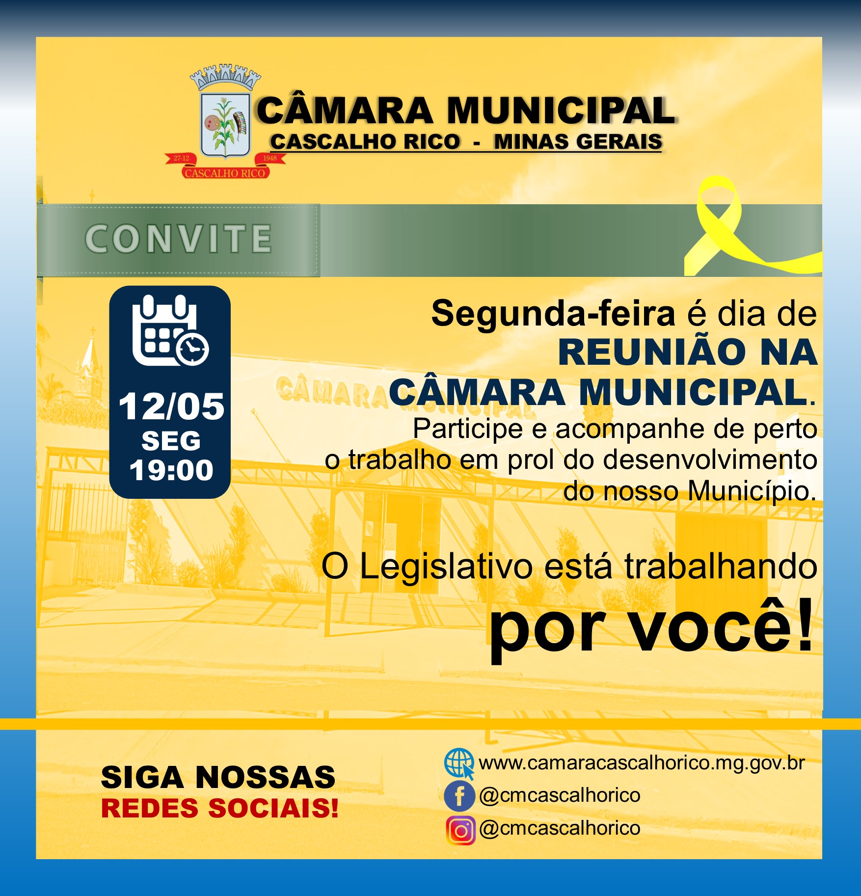 REUNIÃO ORDINÁRIA DO LEGISLATIVO