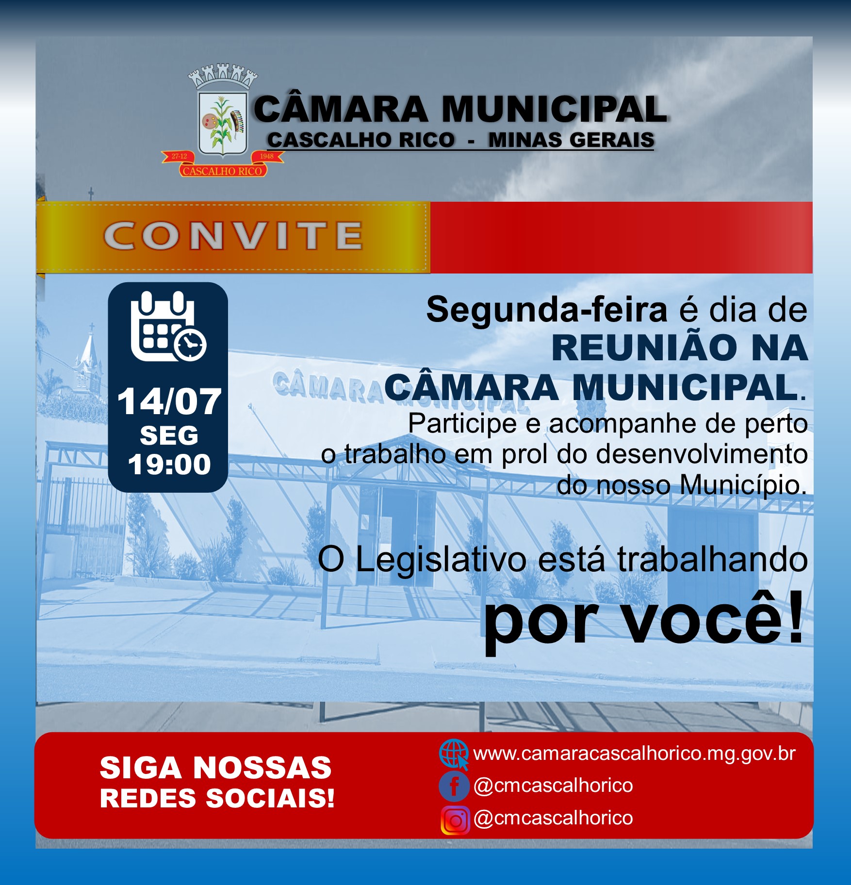 REUNIÃO ORDINÁRIA DO LEGISLATIVO