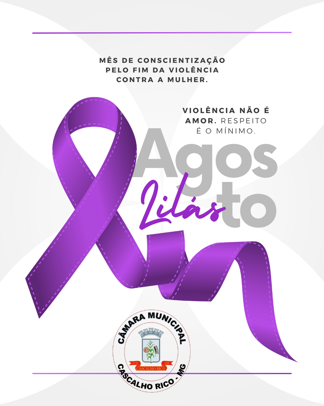 Agosto Lilás