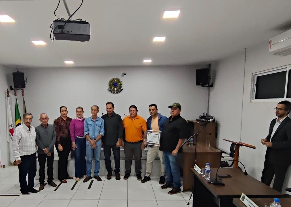 Câmara Municipal entregou Moção de Aplausos